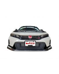 VIS Racing Carbon Fiber Front Lip RS Style For Honda Civic FL5 Type R 2023-2024