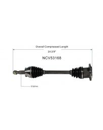 370z Z34 GSP Auto Parts North America Inc NCV53168 - NEW CV Axle