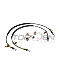 370z Stoptech Stainless Steel Brake Lines Front