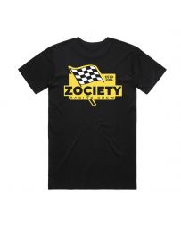 ZOCIETY RACING CREW TEE - BLACK