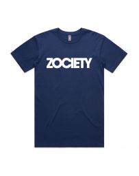 ZOCIETY HERITAGE V1 TEE - COBALT BLUE