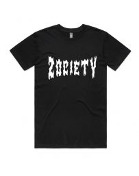 ZOCIETY PIT LANE PUFF TEE - BLACK