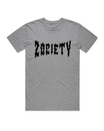 ZOCIETY PIT LANE PUFF TEE - ATHLETIC HEATHER