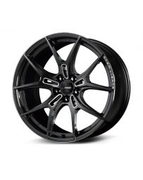 Gram Lights 57FXZ 19x9.5 +25 5-112 Super Dark Gunmetal & Machining Rim Edge DC Wheel