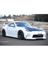 370z Z34 R1 Titan Fairlady 20th Front Bumper (TYPE2) Carbon MIX