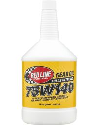 Red Line 75W140 GL-5 Gear Oil 0.946L