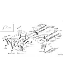 Infiniti Q50 2014+ Guide-Chain,Tension Side