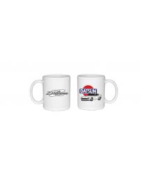 Datsun Logo Coffee Mug White 240Z 260Z 280Z