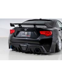 Aimgain GT-S Normal Fender Version Toyota 86 ZN6 - Rear diffuser + spats (back fog lights and back lamps sold separately)