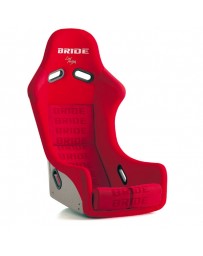370z Bride Zieg III Bucket Seat, Red Logo CFRP Carbon Fiber - Low Max System