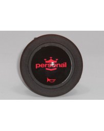 370z Personal Horn Button Red Logo with Black Back
