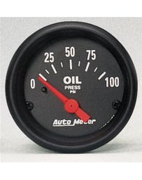 370z AutoMeter Z-Series Electronic Oil Pressure Gauge 100 PSI - 52mm