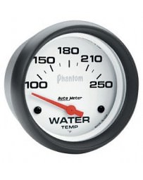370z Autometer Phantom Water Temperature Gauge 100-250 Deg F - 52mm