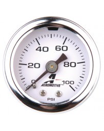 370z Aeromotive 0-100 psi Fuel Pressure Gauge