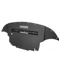 370z Z Speed Performance ZSP Aluminum Engine Cover Under Panel Diffuser, Nismo Model 09-14, Black