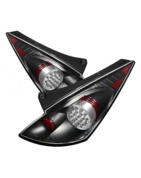 350z DE 2003-2005 Spyder LED Tail Lights Black ALT-YD-N350Z02-LED-BK