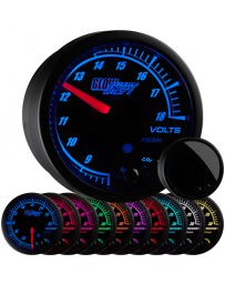 370z GlowShift Elite 10 Color Volt Gauge
