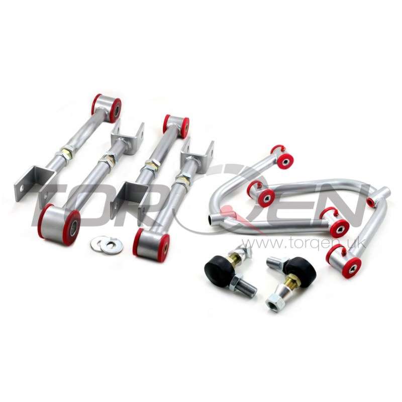 350z Kinetix Racing Front Camber & Rear Camber/Traction PACKAGE