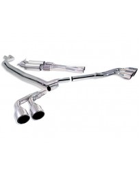Nissan GT-R R35 Borla Stainless Steel Cat-Back Exhaust with X Pipe