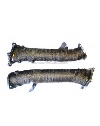 Nissan GT-R R35 SpeedForSale's 76mm 3" Race Downpipes DEI Heat Wrap