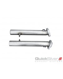 QuickSilver Exhausts Ferrari 348 Stainless Steel Catylst Replacement Pipes (1990-94)