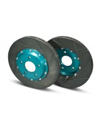 R34 Project Mu SCR-PRO 2-Piece Slotted Rotor Set, Front 324x30mm, with Brembo Calipers