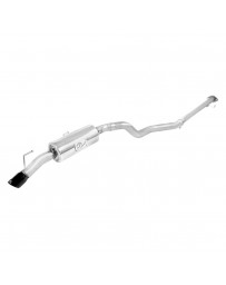 Nissan Juke Nismo RS 2014+ Takeda 304 SS Cat-Back Exhaust System with Single Rear Exit Black Tip