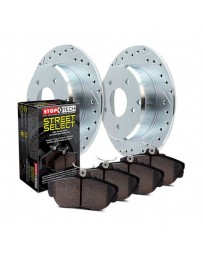 Nissan Juke Nismo RS 2014+ StopTech Select Sport Drilled and Slotted Rear Brake Kit