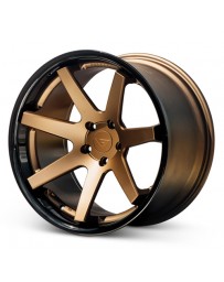 Ferrada FR1 Matte Bronze Gloss Black Lip 20x9 Bolt 5x112 Offset +25 Hub Size 66.6 Backspace 5.98