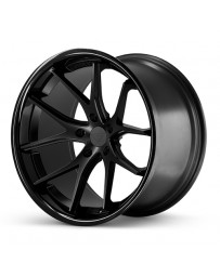 Ferrada FR2 Matte Black Gloss Black Lip 19x8.5 Bolt : 5x112 Offset : +25 Hub Size : 66.6 Backspace : 5.73