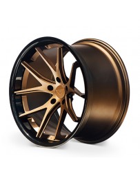 Ferrada FR2 Matte Bronze Gloss Black Lip 20x10.5 Bolt : 5x4.75 Offset : +25 Hub Size : 74.1 Backspace : 6.73