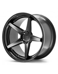 Ferrada FR3 Matte Black Gloss Black Lip 19x8.5 Bolt : 5x112 Offset : +25 Hub Size : 66.6 Backspace : 5.73