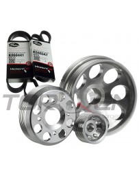 370z Unorthodox Racing Pulley Set with Belts
