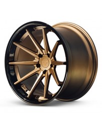 Ferrada FR4 Matte Bronze Gloss Black Lip 19x8.5 Bolt : 5x112 Offset : +25 Hub Size : 66.6 Backspace : 5.73