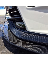 370z Fly1 Motorsports 2015+ NISMO Carbon Fiber Front Bumper Trim Pieces