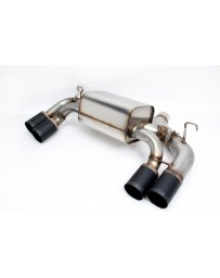 Dinan Free Flow Stainless Exhaust with Black Tips for BMW F87 M2