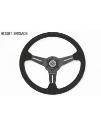 Boost Brigade Suede Steering Wheel