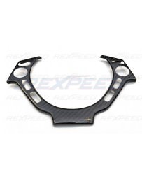 Nissan GT-R R35 Rexpeed Carbon Fiber Steering Wheel Switch Control Finisher