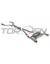 G35 Invidia Gemini Catback Exhaust System, Rolled Stainless Steel Tip