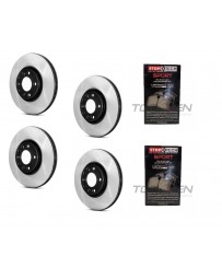 350z Centric Premium High Carbon Brake Discs and Sport pads for Brembo brakes - BLANK