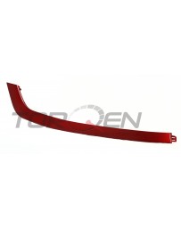 370z Nissan OEM 2015+ NISMO Front Fascia Lower Molding Red Finisher Insert LH