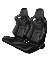 BRAUM ELITE-X SERIES RACING SEATS (BLACK STITCHING) – PAIR