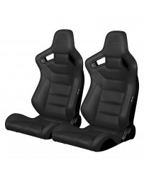 BRAUM ELITE SERIES RACING SEATS (CHARCOAL GRAY) – PAIR