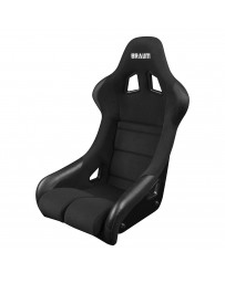 BRAUM FALCON SERIES FIA APPROVED FIXED BACK RACING SEAT (BLACK CLOTH)