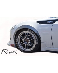 Toyota GT86 SSworxs Metal Fender Flares