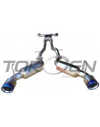 370z Injen Dual 60mm SS Cat-Back Exhaust Resonated