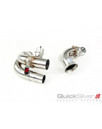 QuickSilver Exhausts Porsche 911 GT3 and RS inc. 4.0 (997 Gen 1 and 2) - Sport Side Muffler Deletes w/Valves (2006-12)
