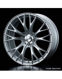 WedsSport SA-20R 20x9.5 5X114.3 ET38 Wheel- Silver