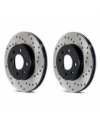 Toyota GT86 StopTech Discs - Front pair - DRILLED