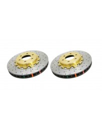 Toyota GT86 DBA 4000 Series Discs - Front pair - DRILLED & SLOTTED